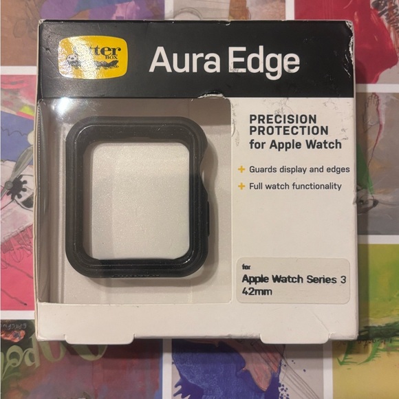 OtterBox Aura Edge for Apple Watch Series 3 - Black - Picture 1 of 3